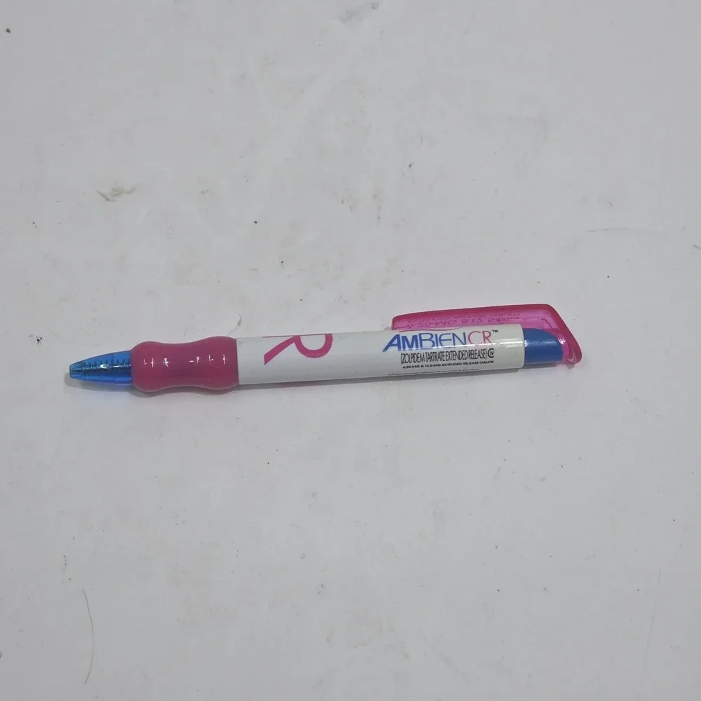 Ambien CR Pharmaceutical Collectible Heavy Metal‎ Pen Drug Rep Rare
